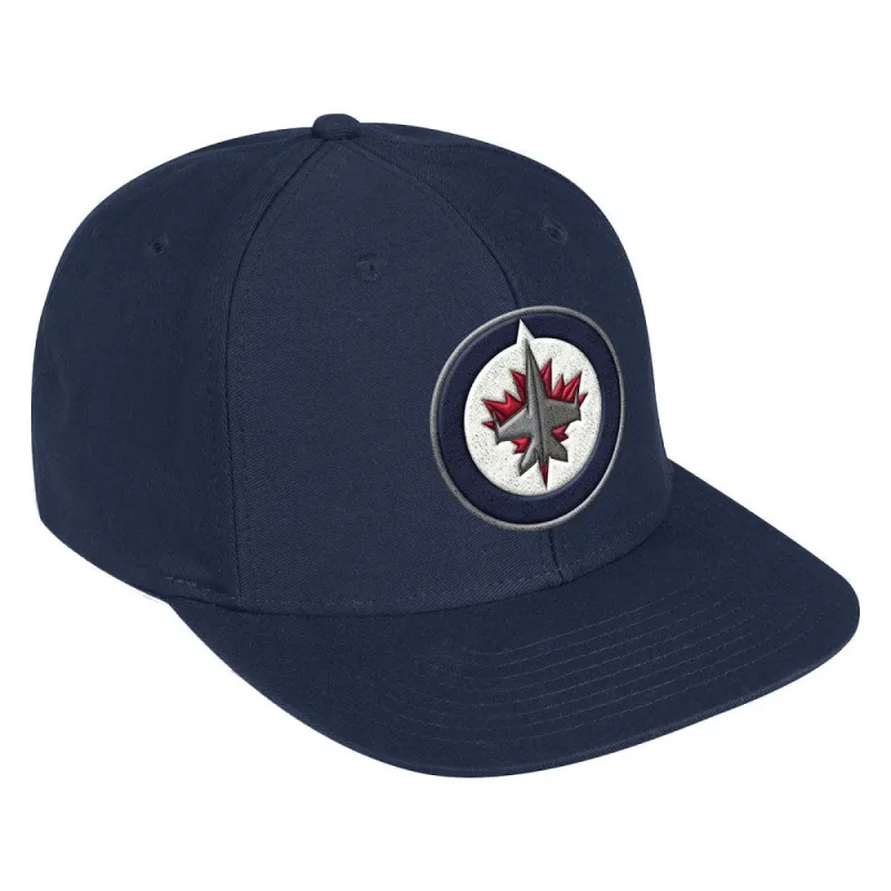 WINNIPEG JETS ADIDAS ADULT NHL FLAT BRIM SNAPBACK HAT sold by Pro Hockey Life