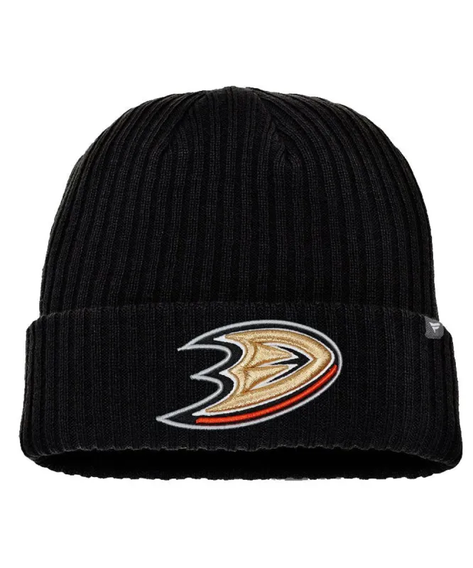 FANATICS ANAHEIM DUCKS CORE KNIT TOQUE sold by Pro Hockey Life