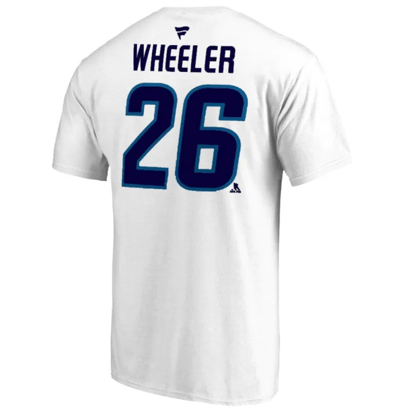 BLAKE WHEELER WINNIPEG JETS FANATICS MEN'S NAME AND NUMBER T SHIRT sold by Pro Hockey Life