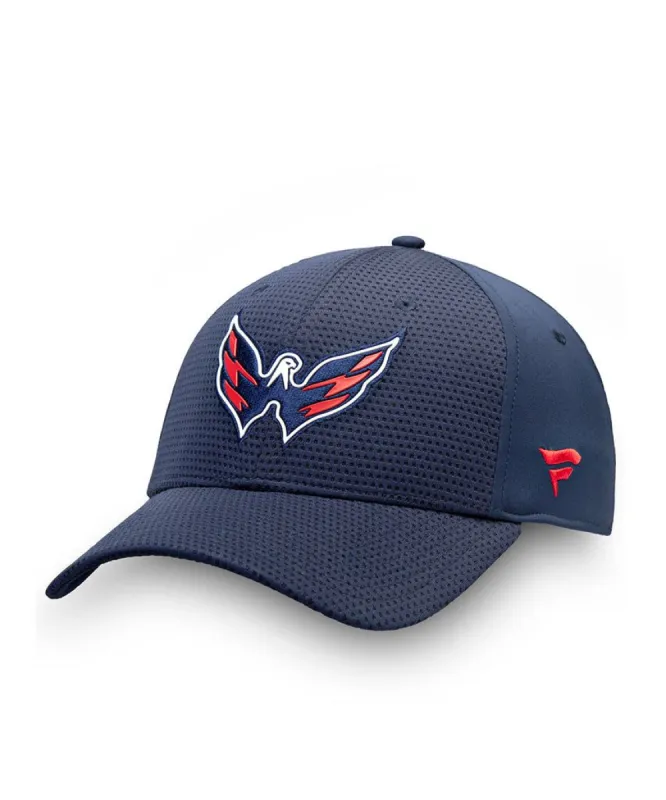 WASHINGTON CAPITALS FANATICS MEN'S RINKSIDE STRUCTURED STRETCH HAT sold by Pro Hockey Life