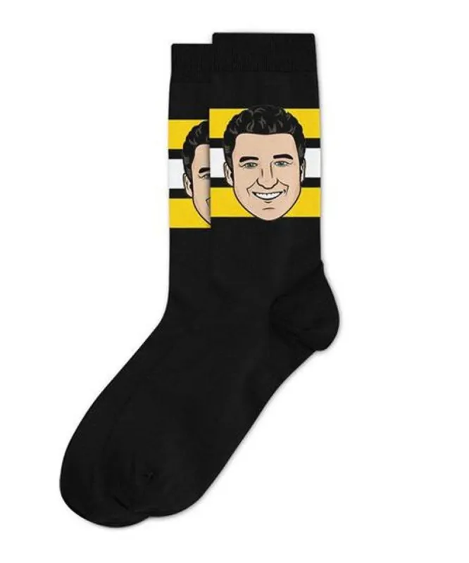MARIO LEMIEUX PITTSBURGH PENGUINS SOCKEY HALL OF FAME SOCKS sold by Pro Hockey Life