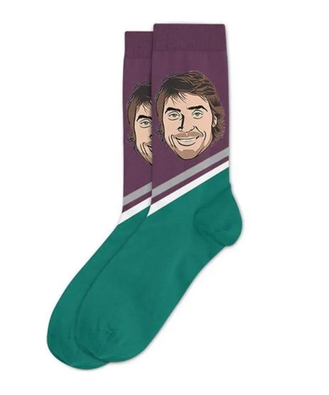 TEEMU SELANNE ANAHEIM MIGHTY DUCKS SOCKEY HALL OF FAME SOCKS sold by Pro Hockey Life