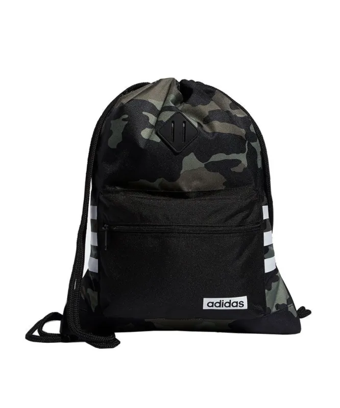 ADIDAS MEN'S CLASSIC 3S SACKPACK - CAMO/BLACK sold by Pro Hockey Life