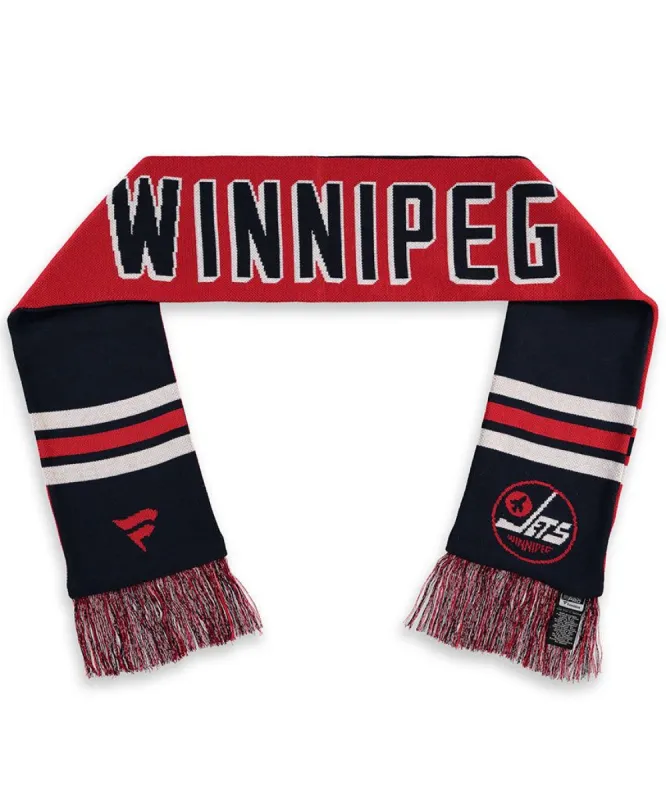 WINNIPEG JETS FANATICS MEN'S 2019 NHL HERITAGE CLASSIC SCARF sold by Pro Hockey Life