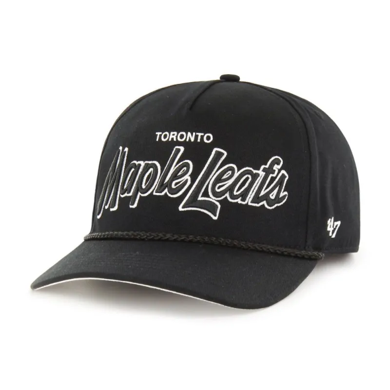 TORONTO MAPLE LEAFS CROSSTOWN SCRIPT HITCH BLACK HAT sold by Pro Hockey Life