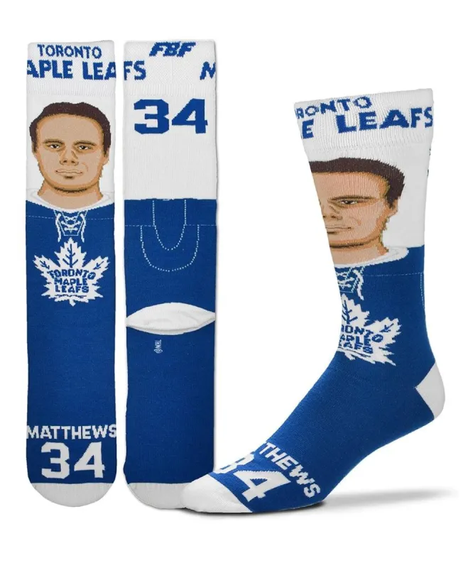 AUSTON MATTHEWS TORONTO MAPLE LEAFS NHL MUGS SOCKS sold by Pro Hockey Life