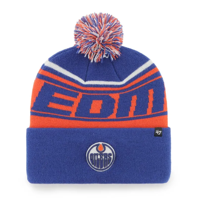 EDMONTON OILERS STYLUS CUFFED KNIT TOQUE sold by Pro Hockey Life