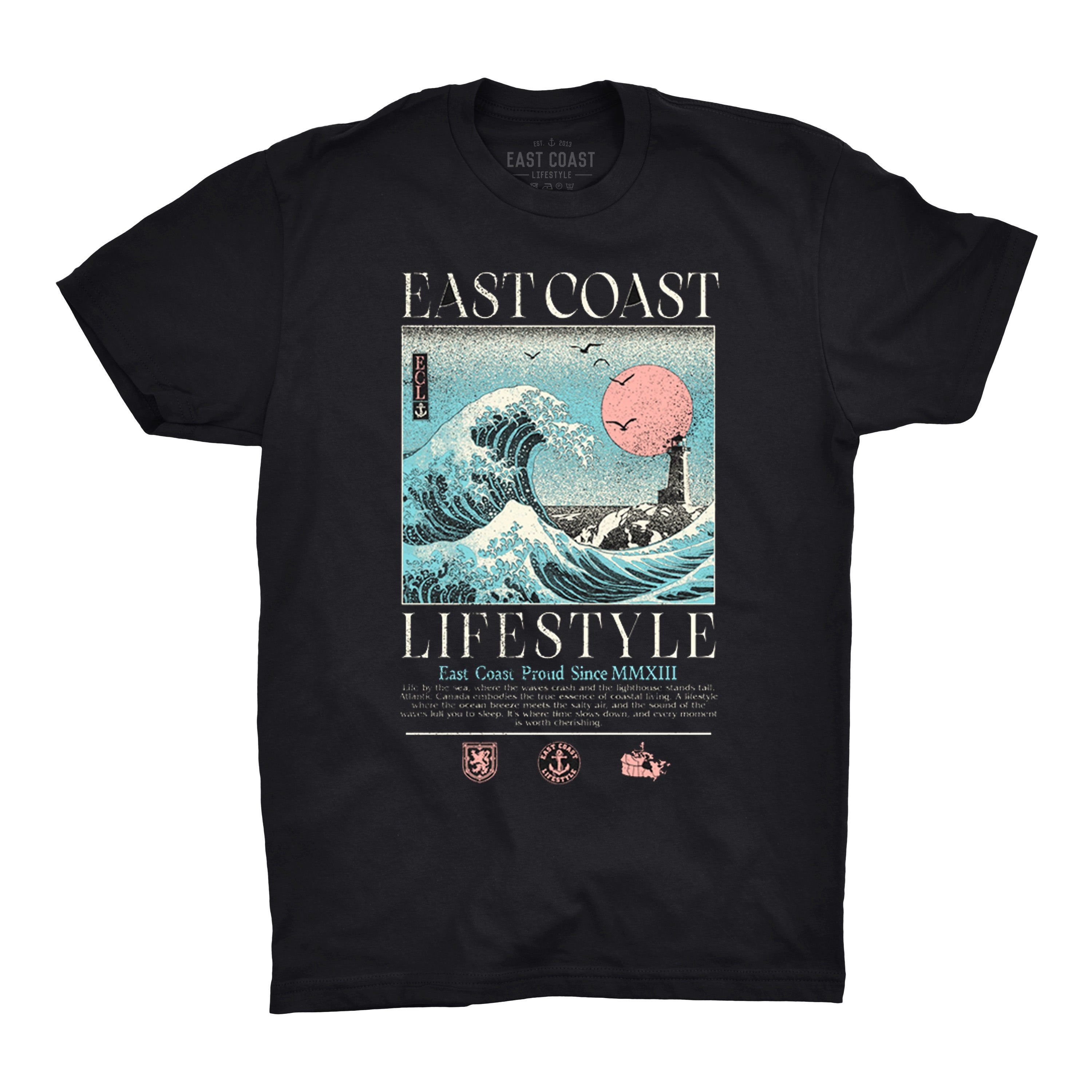 Tidal Wave Tee sold by East Coast Lifestyle