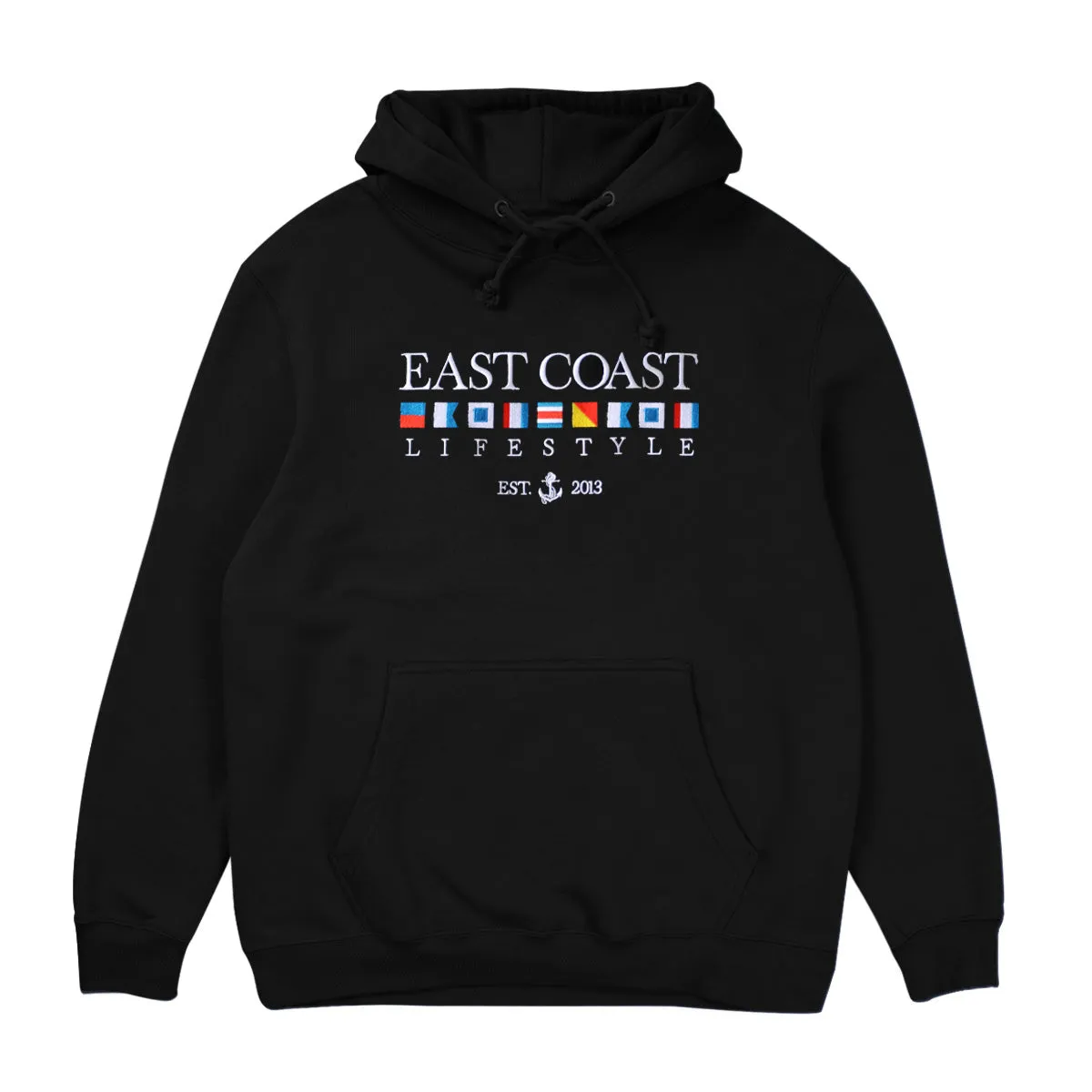Boat Flag Embroidered Hoodie (2XL - 3XL Only) sold by East Coast Lifestyle product image thumbnail 5