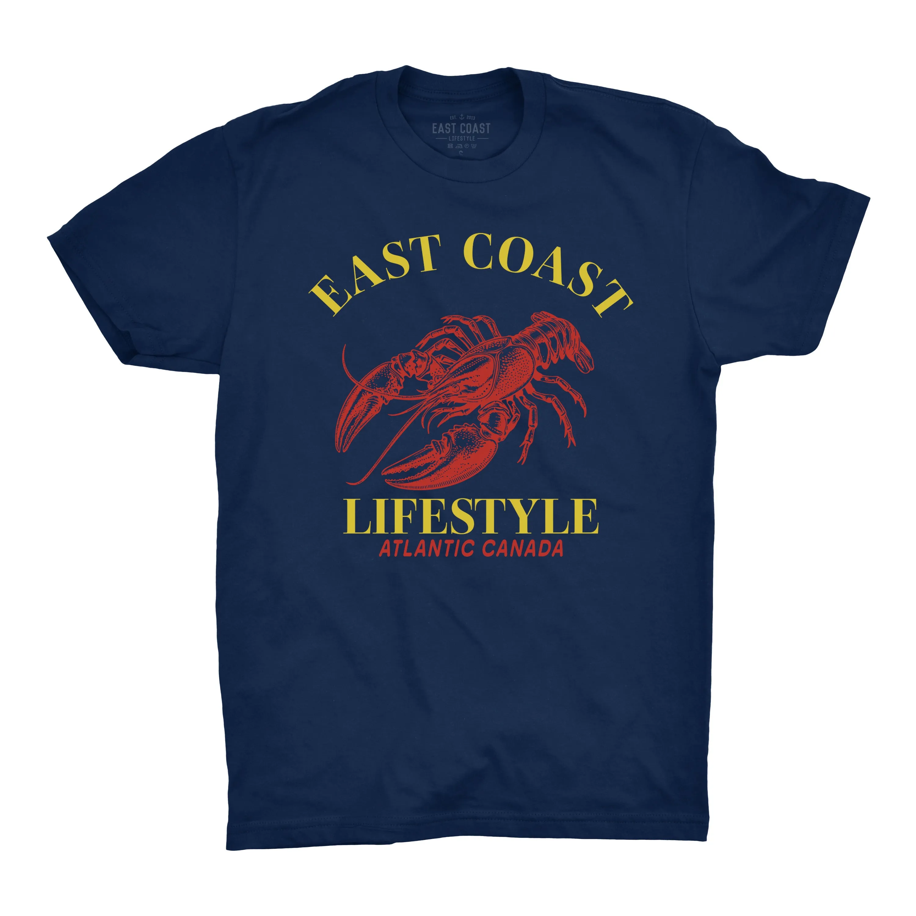 Atlantic Lobster Tee sold by East Coast Lifestyle
