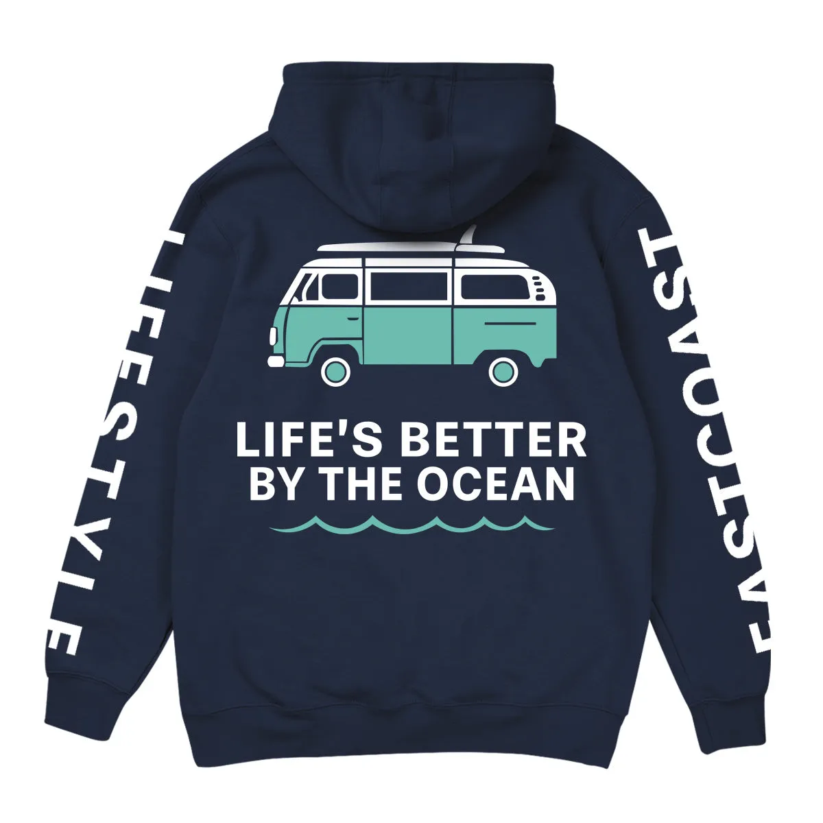 Life's Better By The Ocean Hoodie sold by East Coast Lifestyle product image thumbnail 2