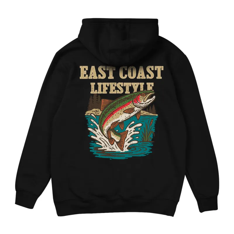 Rainbow Trout Hoodie sold by East Coast Lifestyle