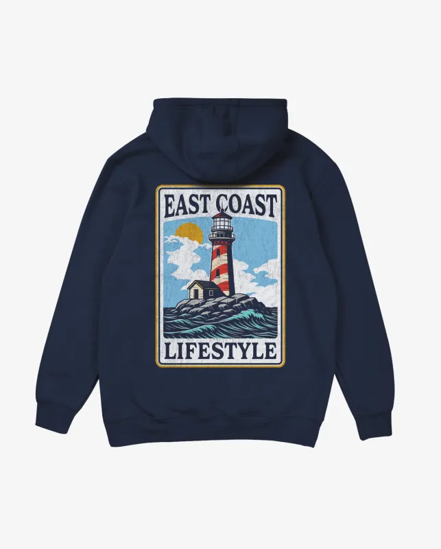 Lighthouse Hoodie sold by East Coast Lifestyle