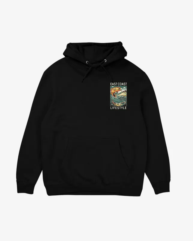 Golf The Coast Hoodie made by East Coast Lifestyle