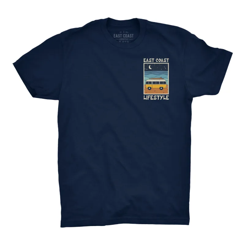 Surf Van Poster Tee sold by East Coast Lifestyle
