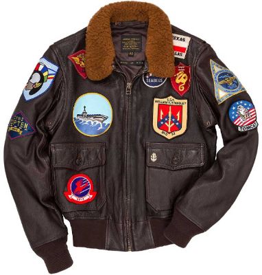 Cockpit USA Mens Reproduction Top Gun G-1 Leather Flight Jacket SIZE 50 - Final Sale Ships Same Day sold by Legendary USA