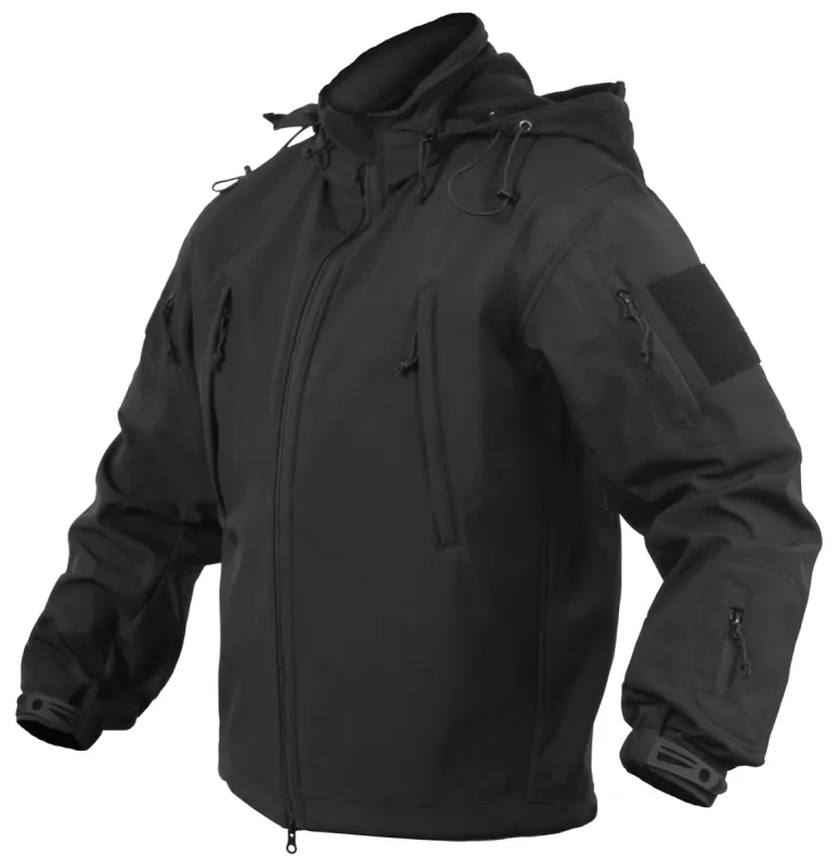 Rothco Mens Concealed Carry Soft Shell Jacket (Black) Size LARGE - Final Sale Ships Same Day sold by Legendary USA