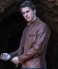 Schott NYC Mens 530 Waxed Cowhide Cafe Racer Jacket sold by Legendary USA