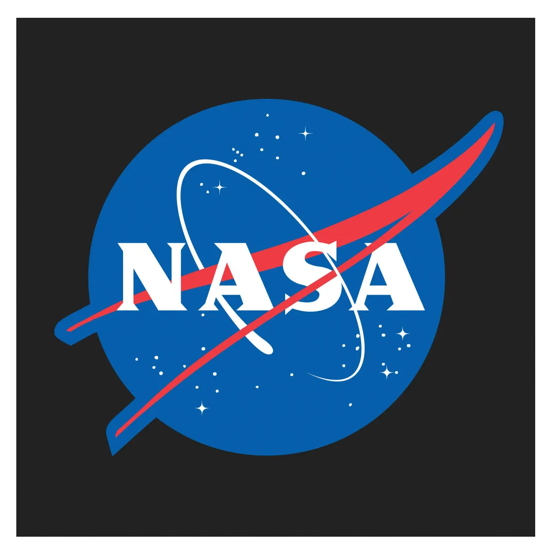 Mens NASA Meatball Logo Black T-Shirt sold by Legendary USA product image thumbnail 3