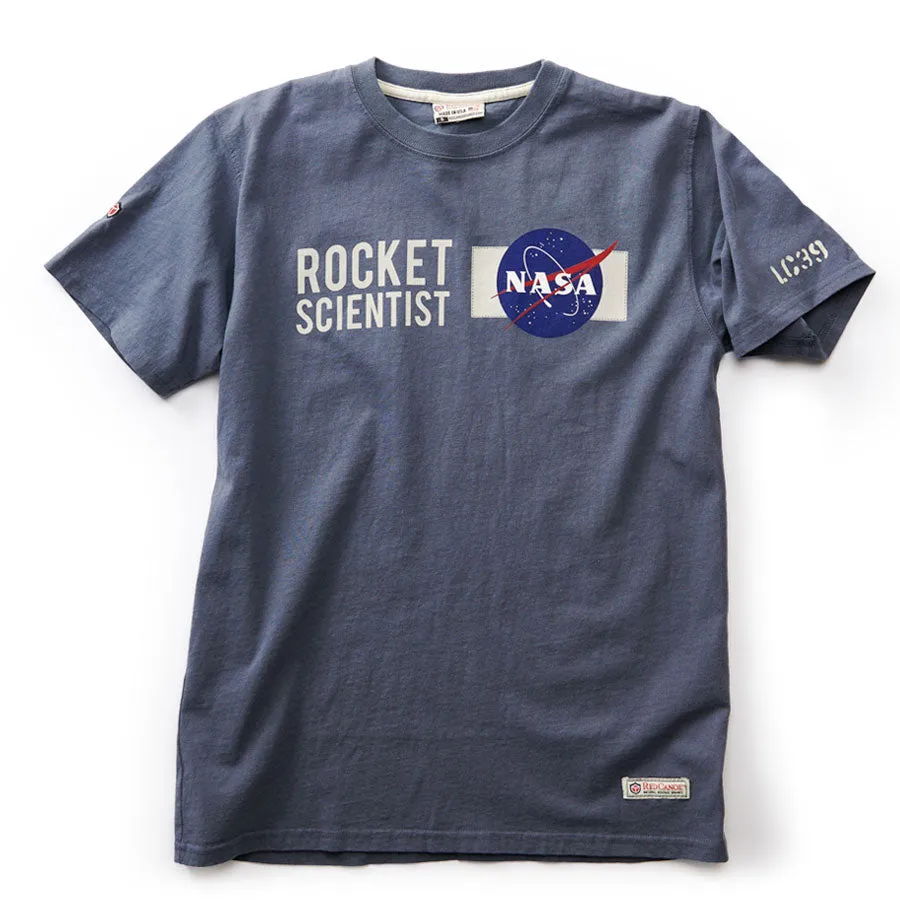 Sizes: MEDIUM & XL NASA Rocket Scientist Blue T-Shirt FINAL SALE SHIPS SAME DAY sold by Legendary USA