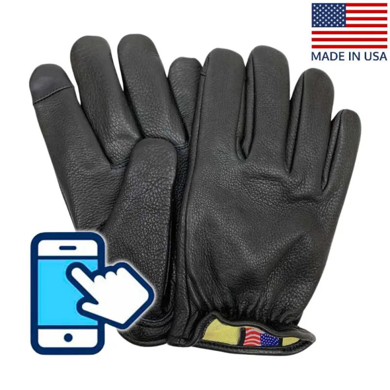 Legendary Deerskin Aramid Lined Short Wrist Touchscreen Gloves sold by Legendary USA