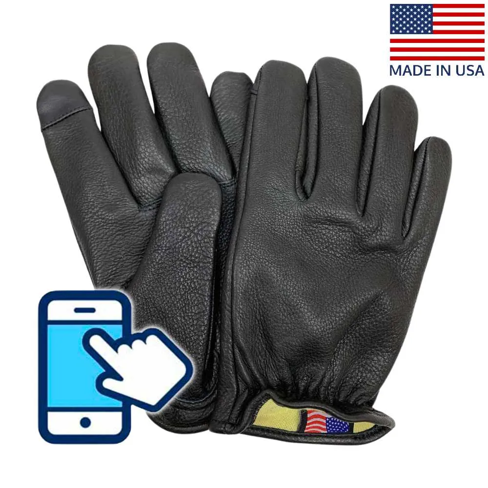 Legendary Deerskin Aramid Lined Short Wrist Touchscreen Gloves sold by Legendary USA