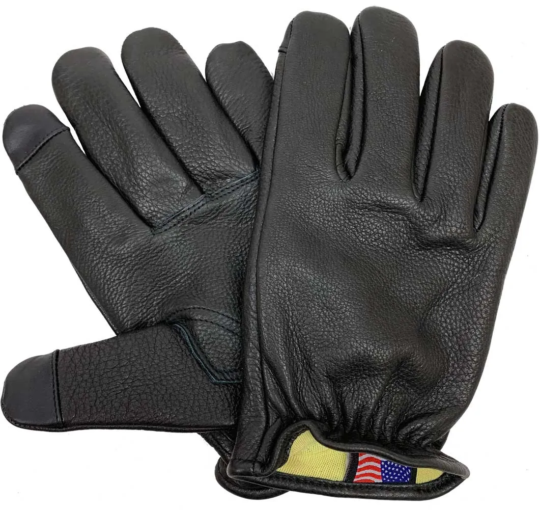 Legendary Deerskin Aramid Lined Short Wrist Touchscreen Gloves sold by Legendary USA product image thumbnail 2