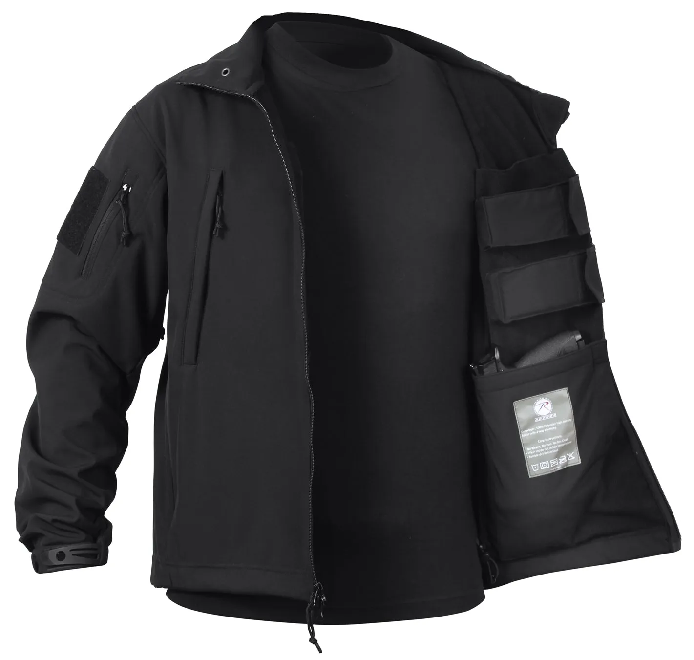 Rothco Men's Concealed Carry Soft Shell Jacket sold by Legendary USA product image thumbnail 2