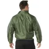 Rothco Mens CWU-45P Nylon Flight Jacket (Sage Green) Size LARGE - Final Sale Ships Same Day sold by Legendary USA