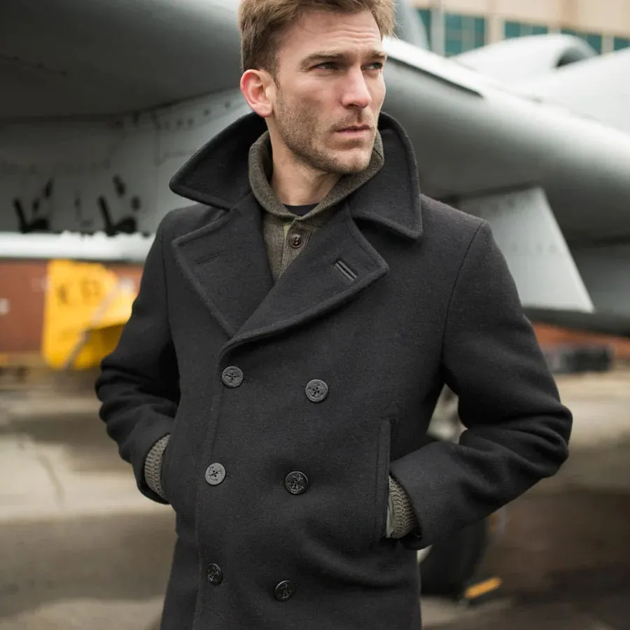 Cockpit USA Mens Admiral USN Peacoat Navy SIZE LARGE - Final Sale Ships Same Day sold by Legendary USA product image thumbnail 2