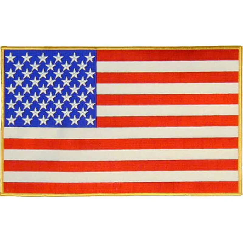 11" Large American Flag Embroidered Patch sold by Legendary USA