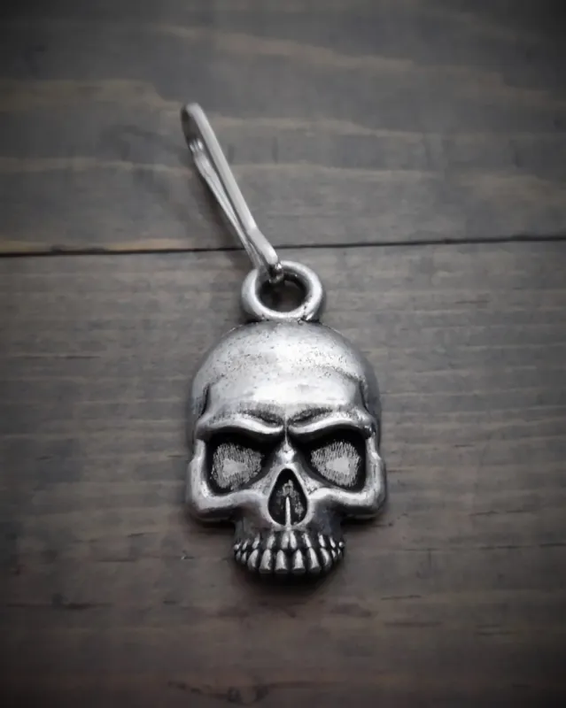 Bravo Bells - Skull Zipper Pull sold by Legendary USA