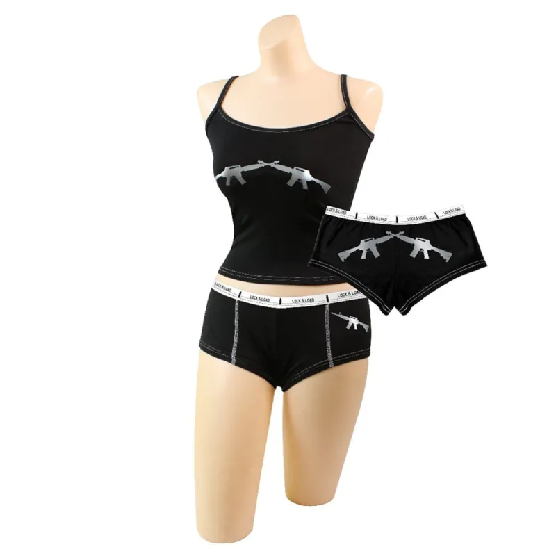Rothco Crossed Rifles Booty Shorts & Tank Top sold by Legendary USA