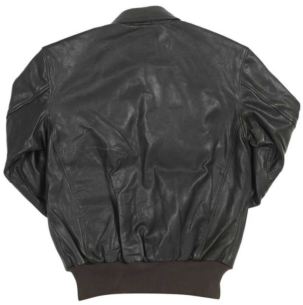 Cockpit USA Mens USAF Goatskin A-2 Flight Jacket - Black SIZE 46 - FINAL SALE - Ships Same Day sold by Legendary USA product image thumbnail 5