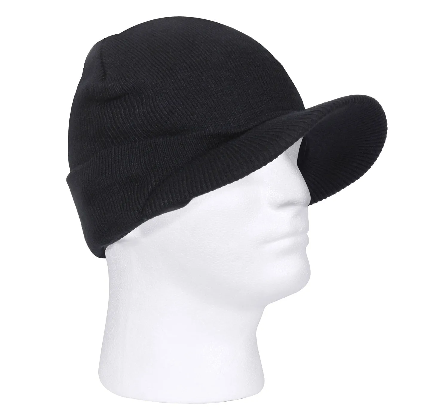 WWII M1941 Acrylic Knit Watch Cap with Brim by Rothco sold by Legendary USA