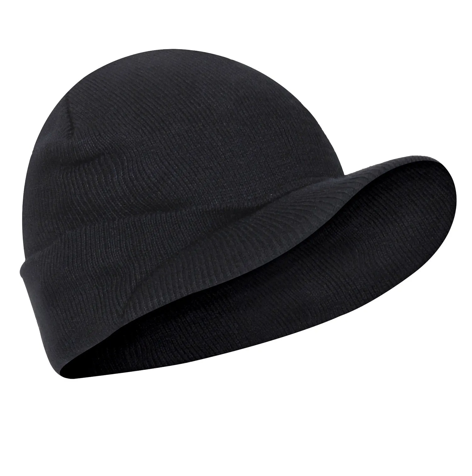 WWII M1941 Acrylic Knit Watch Cap with Brim by Rothco sold by Legendary USA product image thumbnail 2