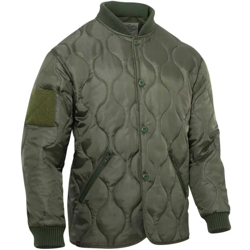 Rothco Mens Nylon Quilted Woobie Jacket sold by Legendary USA