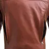 First Mfg Mens Crusader Vented Leather Motorcycle Jacket sold by Legendary USA