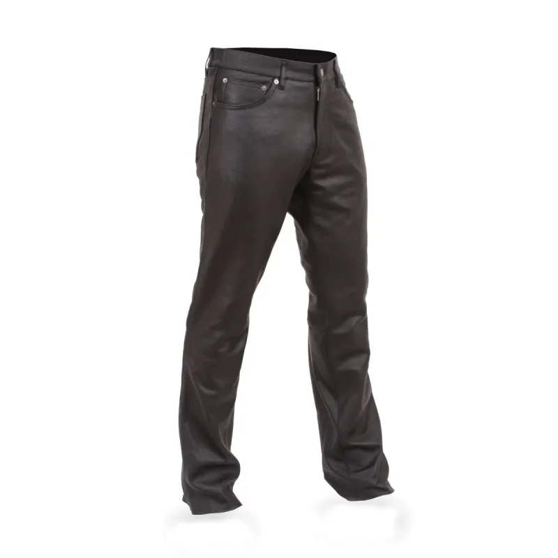 Commander Men's Motorcycle Leather Pants sold by Legendary USA