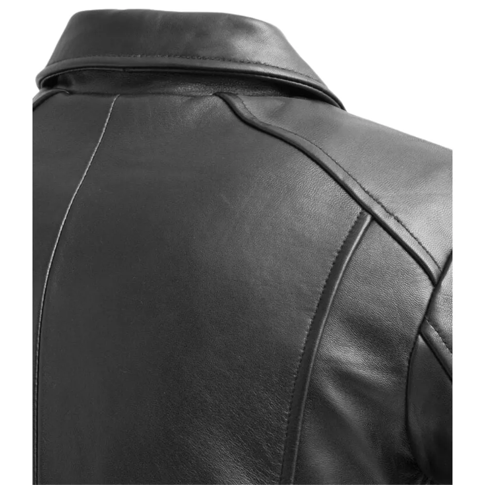 Julia Women's Fashion Leather Jacket sold by Legendary USA product image thumbnail 3