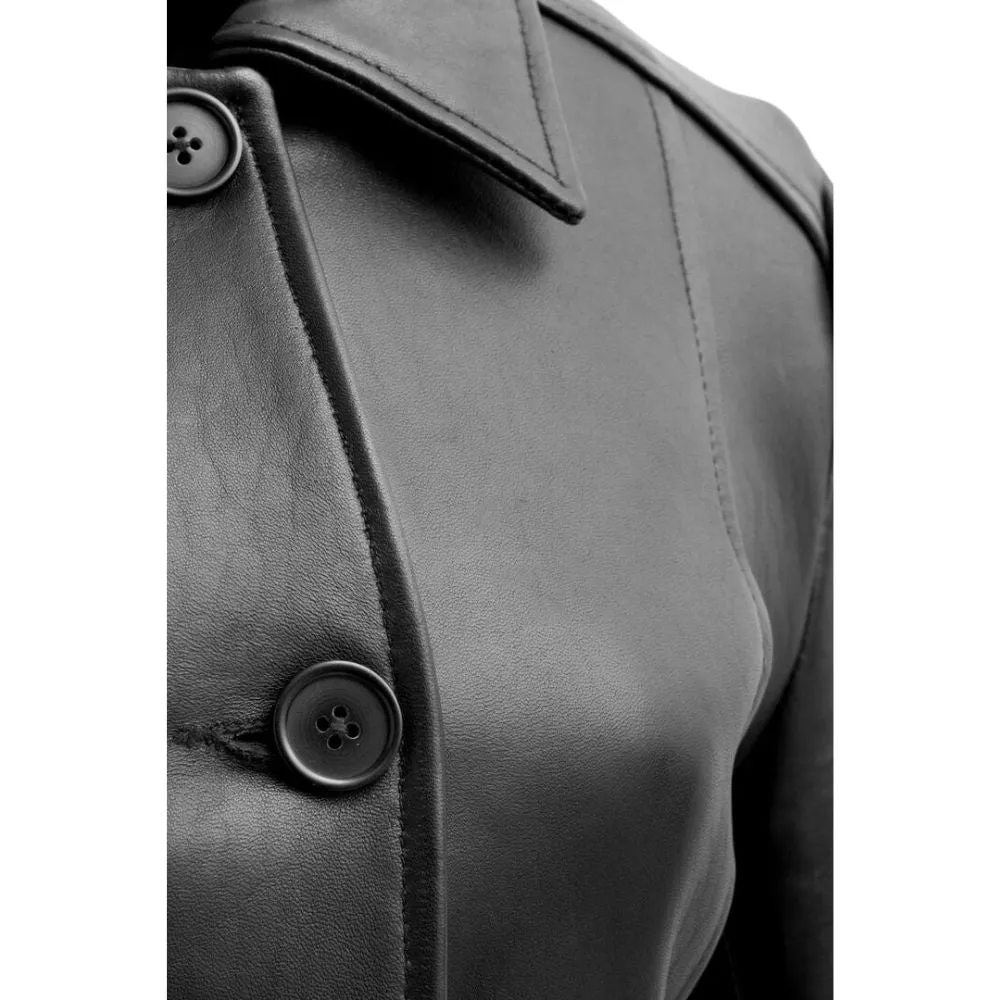 Julia Women's Fashion Leather Jacket sold by Legendary USA product image thumbnail 5