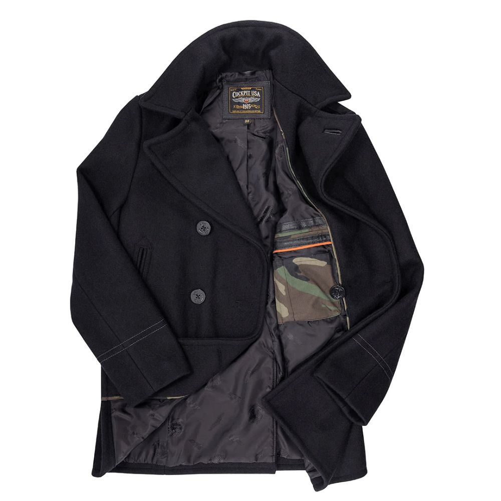 Cockpit USA Mens Admiral USN Peacoat Z28P006 NAVY SIZE LARGE - Final Sale Ships Same Day sold by Legendary USA product image thumbnail 2