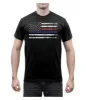 Thin Blue Line & Thin Red Line T-shirt by Rotcho sold by Legendary USA