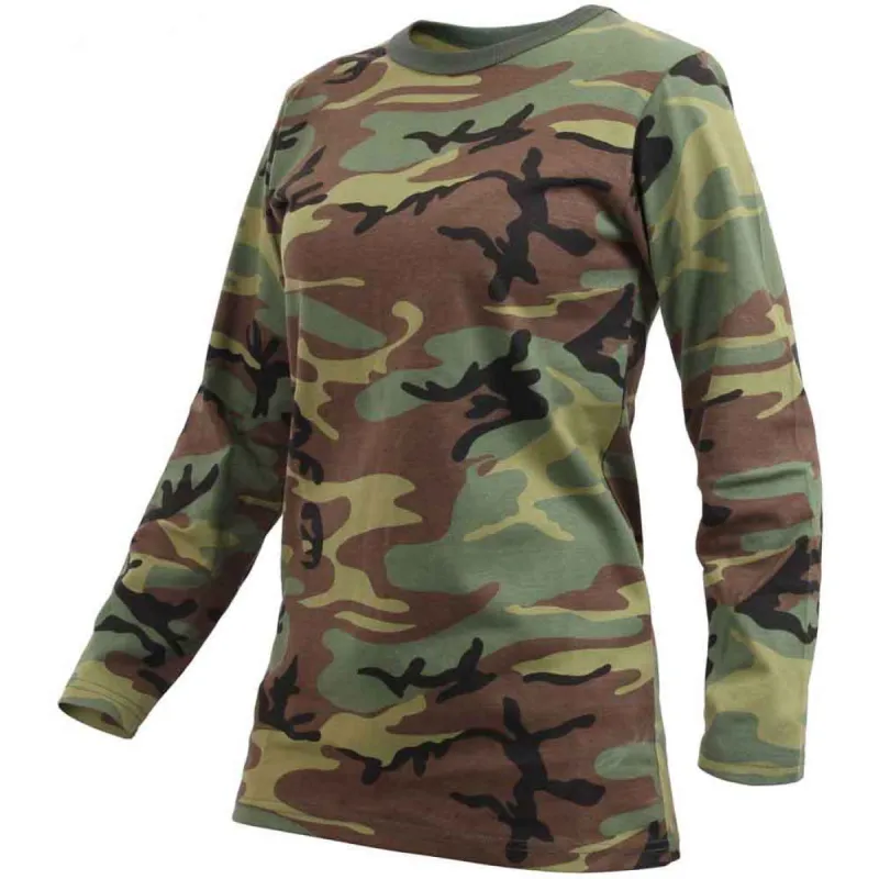 Rothco Womens Long Sleeve Camouflage Shirt sold by Legendary USA