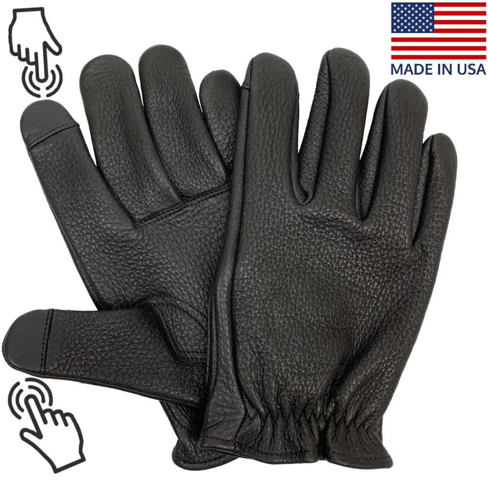 Legendary Deerskin Short Wrist Touchscreen Gloves sold by Legendary USA