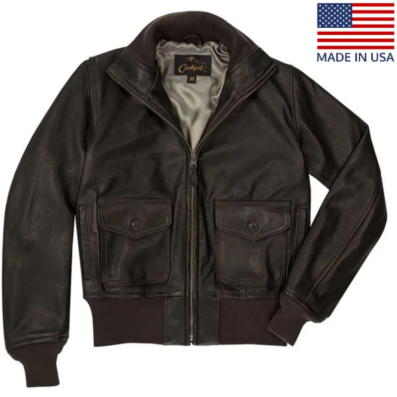 Cockpit USA Womens Amelia Leather Jacket sold by Legendary USA