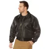 Rothco Mens CWU-45P Nylon Flight Jacket (Black) Size MEDIUM - Final Sale Ships Same Day sold by Legendary USA