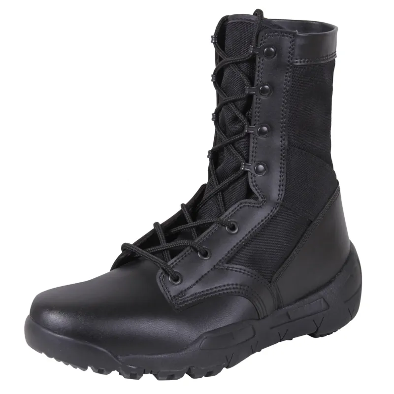 V-Max Lightweight Tactical Boot - 8 Inch by Rothco (Black) Size 8 - Final Sale Ships Same Day sold by Legendary USA
