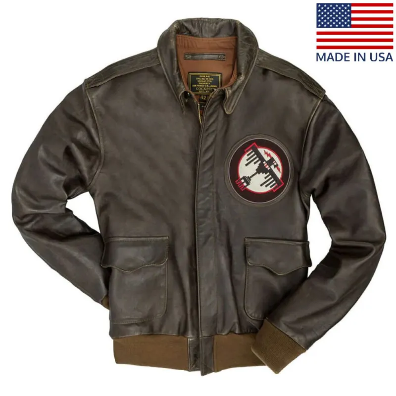Cockpit USA Mens Tokyo Raiders Horsehide A-2 Flight Jacket sold by Legendary USA