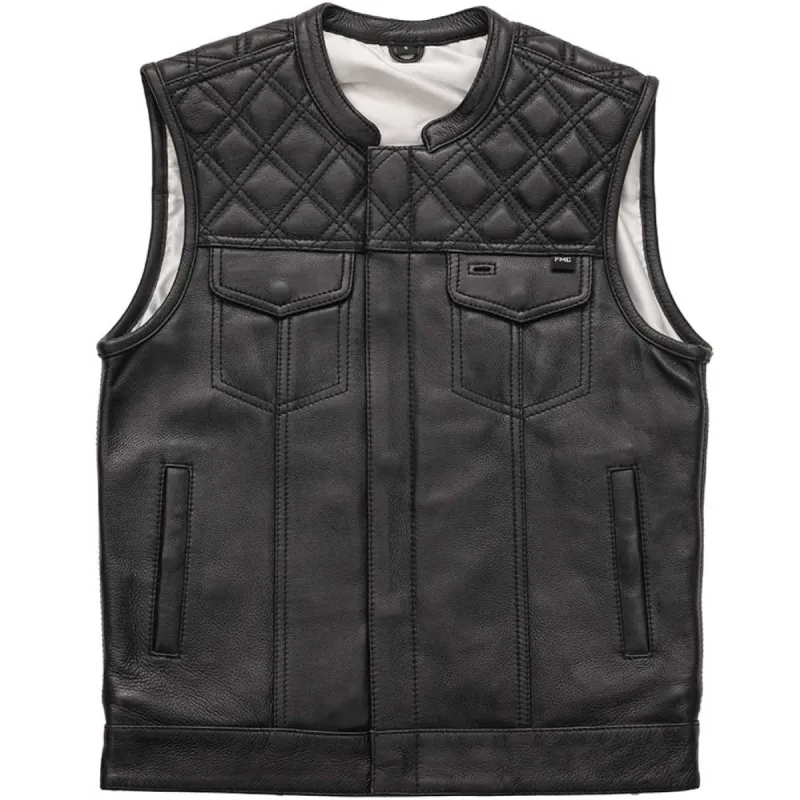First Mfg Mens Texas Ranger Concealment Leather Vest sold by Legendary USA